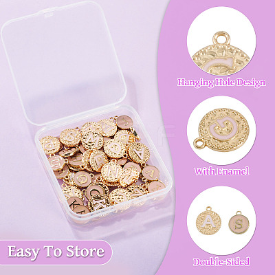 2Bags 2 Styles Alloy Enamel Pendants ENAM-TA0003-53A-1