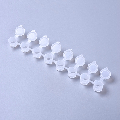 Plastic Paint Pots Strips DIY-WH0156-99-1