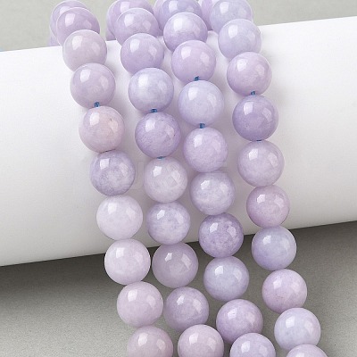 Dyed Natural Malaysia Jade Beads Strands G-G021-02C-27-1