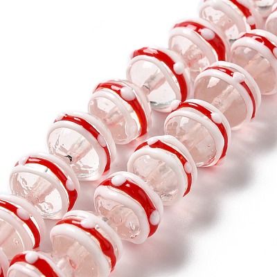 Handmade Bumpy Lampwork Beads LAMP-E023-10-1