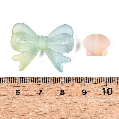 Transparent Acrylic Beads OACR-H039-04H-1