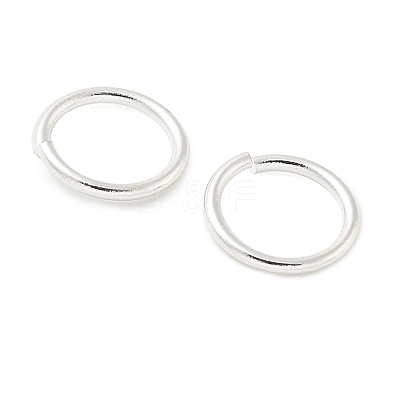 Brass Open Jump Rings KK-M165-9mm-01S-RS-1