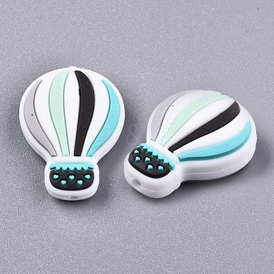 Food Grade Eco-Friendly Silicone Pendants SIL-N002-08B-1