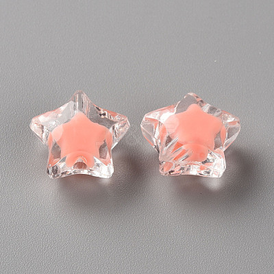 Transparent Acrylic Beads X-TACR-S152-02A-1