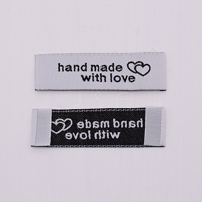 Woven Sewing Labels FIND-WH0053-38C-1