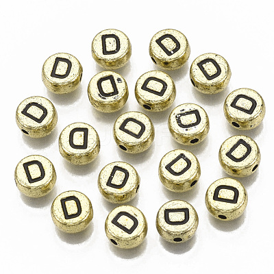 Plating Acrylic Beads X-PACR-CD0001-D-1