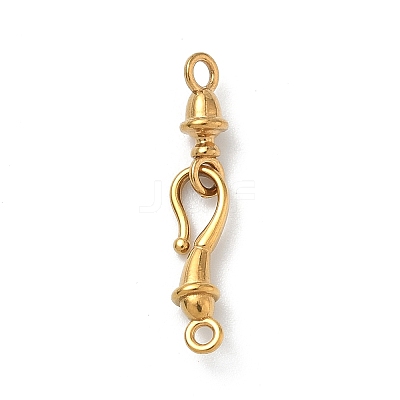 304 Stainless Steel S-Hook Clasps STAS-G373-04G-02-1