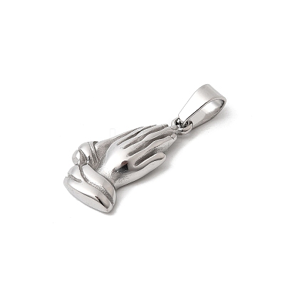 304 Stainless Steel Pendants STAS-G378-01P-1