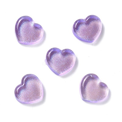 Transparent Resin Cabochons CRES-P019-04F-1