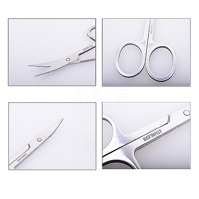Stainless Steel Eyelash Thinning Shears MRMJ-R052-17-1