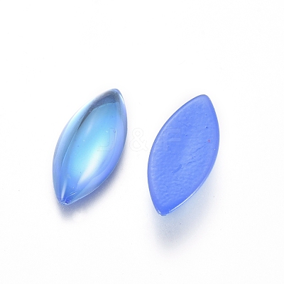 Transparent K9 Glass Cabochons GGLA-L029-06B-M02-1