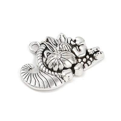 Tibetan Style Alloy Pendants PALLOY-P310-01B-AS-1