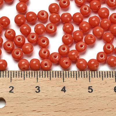 Opaque Colours Glass Seed Beads SEED-C001-02B-12-1