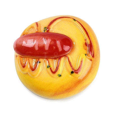 Opaque Resin Cabochons RESI-R454-02F-1