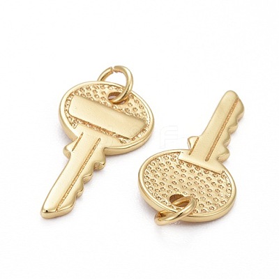 Brass Pendants KK-Z008-09G-1