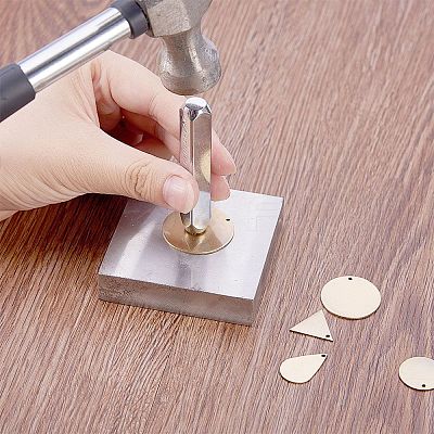 Brass Charms KK-BC0004-37AB-1