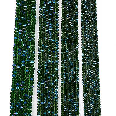 Electroplate Glass Beads Strands LS-EGLA-A044-T8mm-L24-1