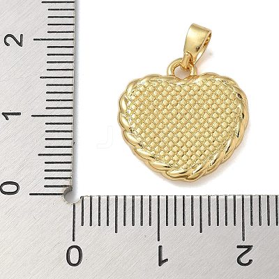 Rack Plating Brass Pave Shell Pendants KK-K392-52G-1