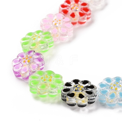 Handmade Lampwork Beads Strands LAMP-E033-02I-1