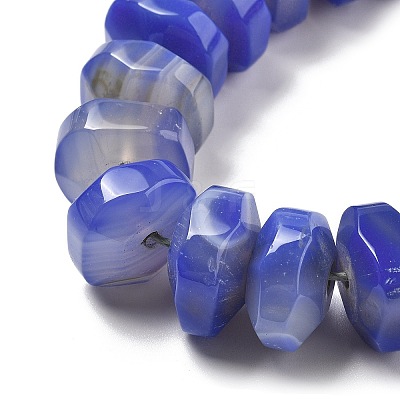 Natural Agate Beads Strands G-K392-A10-1