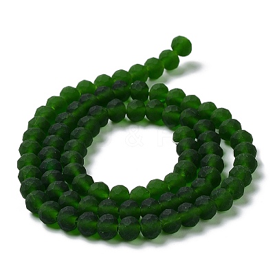 Transparent Glass Beads Strands EGLA-A034-T10mm-MD24-1