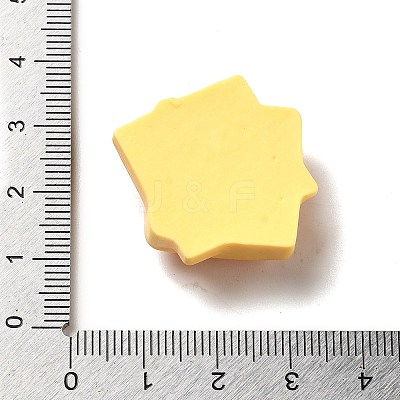 Opaque Resin Imitation Food Decoden Cabochons X-CRES-H001-03H-1