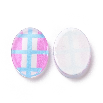 Transparent Acrylic Cabochons TACR-G041-02B-1