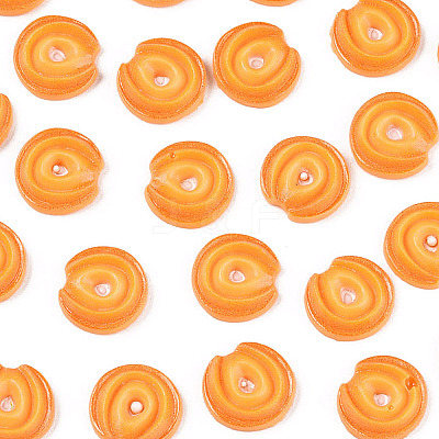 Cookie Luminous Resin Cabochons CRES-T026-02C-1