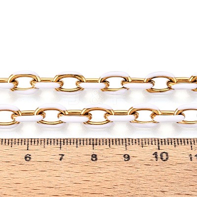 304 Stainless Steel Enamel Cable Chains CHS-ZX006-06A-1