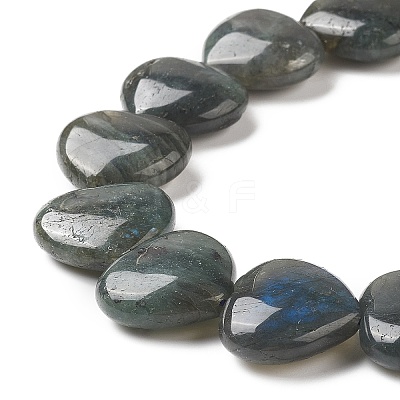 Natural Labradorite Beads Strands G-G996-B11-1