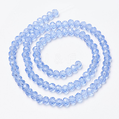 Glass Beads Strands X-EGLA-A034-T6mm-D14-1