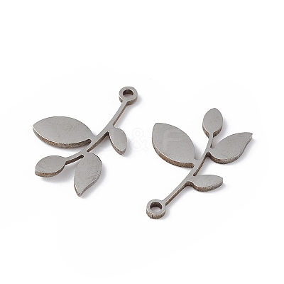 Non-Tarnish 304 Stainless Steel Pendants STAS-E186-06P-1