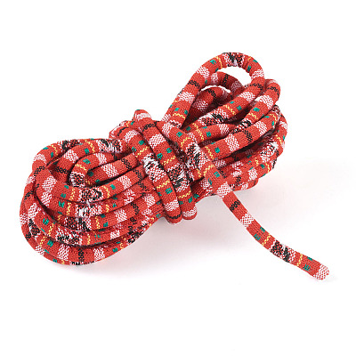 5M Ethnic Style Nylon Braided Round Cords OCOR-TA0003-21A-1