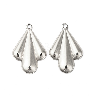 Non-Tarnish 304 Stainless Steel Pendants STAS-L268-003P-1