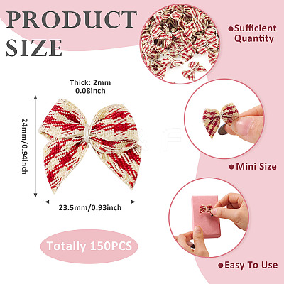 150Pcs Handmade Woven Costume Accessories DIY-TA0015-18B-1