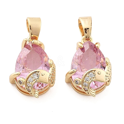 Glass Pendants KK-B125-06G-02-1