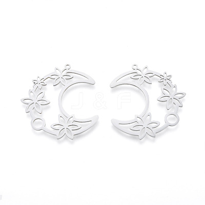 Non-Tarnish 201 Stainless Steel Pendants STAS-N090-LA981-1-1