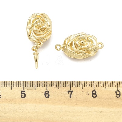 Brass Box Clasps KK-G505-35G-1