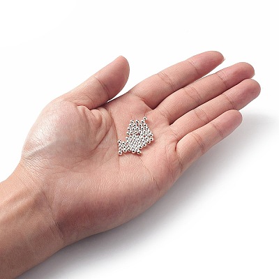 925 Sterling Silver Beads STER-S002-15-3mm-1