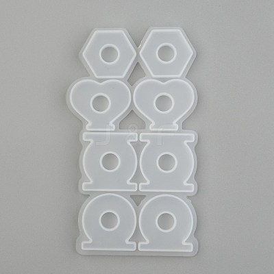 Geometric Straw Topper Silicone Molds Decoration DIY-J003-16-1