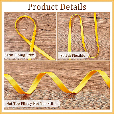 12.5M Satin Piping Trim OCOR-BC0002-15C-1