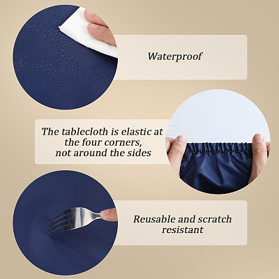 Polyester Tablecloth AJEW-GF0013-22A-02-1