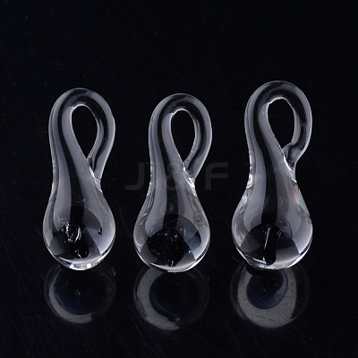 Handmade Lampwork Glass Pendants X-LAMP-Q028-12C-1