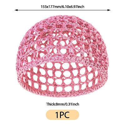 1Pc Cloth African Kufei Hat for Women AJEW-TADJ0001-12E-1