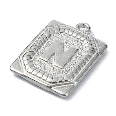 Anti-Tarnish 304 Stainless Steel Pendants STAS-U033-01P-N-1