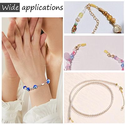 100pcs 2 Colors Brass Screw Clasps KK-NB0002-66-1