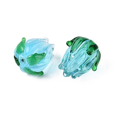 Handmade Lampwork Beads LAMP-N042-02D-1