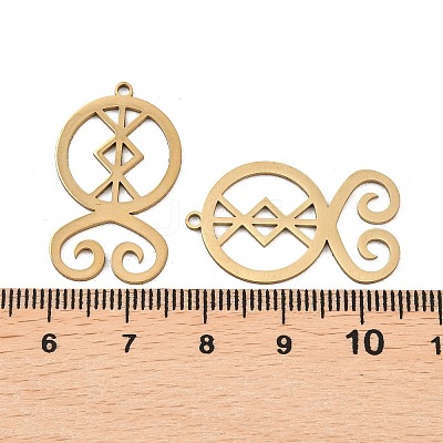 201 Stainless Steel Pendants STAS-I364-16G-1
