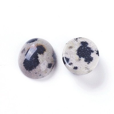 Natural Dalmatian Jasper Cabochons G-L511-B-02-1