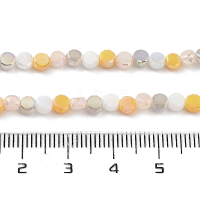 Electroplate Glass Beads EGLA-P056-01C-1